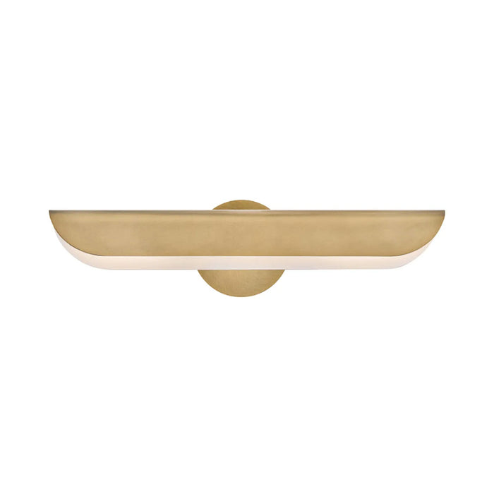 Hinkley 48524 Barrett 2-lt 20" LED Adjustable Accent Wall Light - Heritage Brass