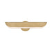 Hinkley 48524 Barrett 2-lt 20" LED Adjustable Accent Wall Light - Heritage Brass
