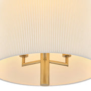 Hinkley 48533 Clive 3-lt 12" LED Semi-Flush Mount - Heritage Brass