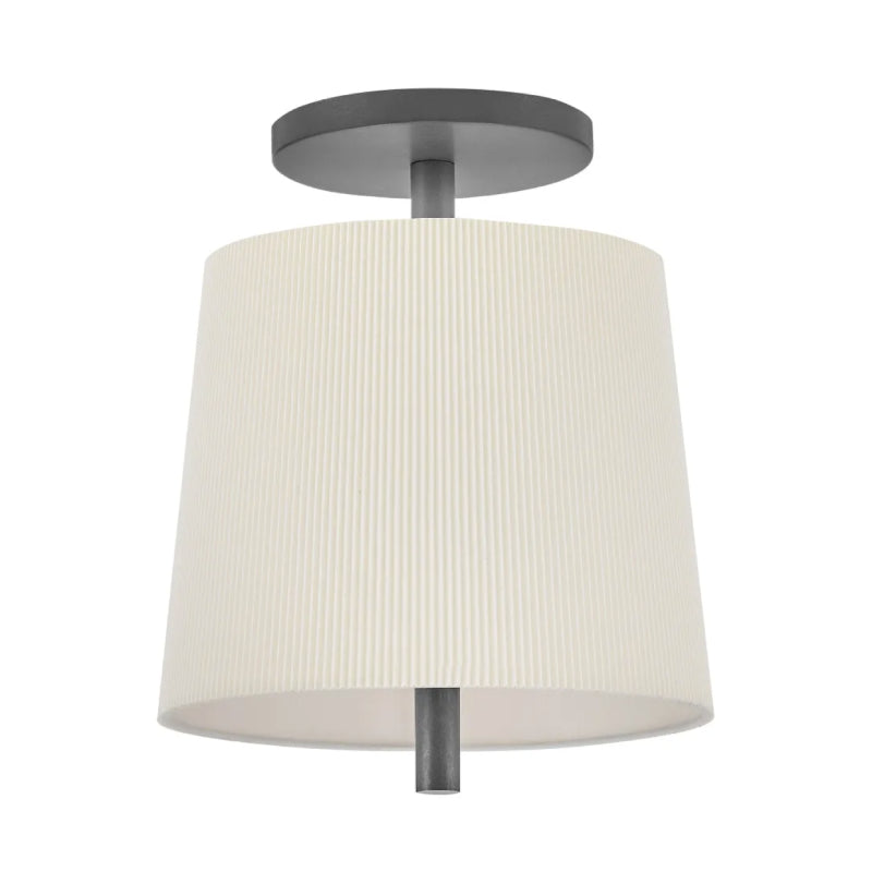 Hinkley 48533 Clive 3-lt 12" LED Semi-Flush Mount - Slate Bronze