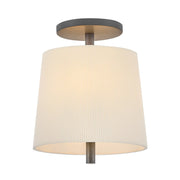 Hinkley 48533 Clive 3-lt 12" LED Semi-Flush Mount - Slate Bronze