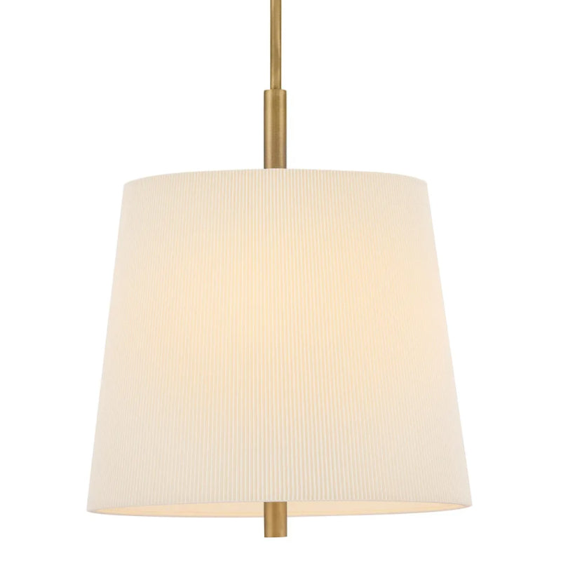 Hinkley 48537 Clive 4-lt 18" LED Chandelier - Heritage Brass