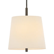 Hinkley 48537 Clive 4-lt 18" LED Chandelier - Slate Bronze