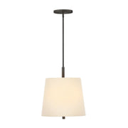 Hinkley 48537 Clive 4-lt 18" LED Chandelier - Slate Bronze