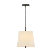Hinkley 48537 Clive 4-lt 18" LED Chandelier - Slate Bronze
