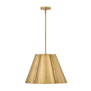 Hinkley 48544 Bowman 3-lt 19" LED Pendant - Heritage Brass