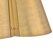 Hinkley 48544 Bowman 3-lt 19" LED Pendant - Heritage Brass
