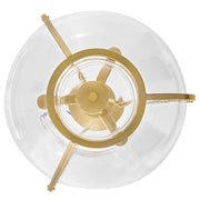 Hinkley 48557 Farrin 3-lt 14" LED Pendant - Lacquered Brass