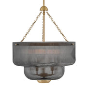 Hinkley 48573 Adella 5-lt 19" LED Pendant - Smoke