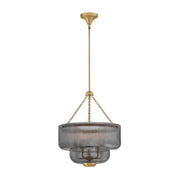 Hinkley 48573 Adella 5-lt 19" LED Pendant - Smoke
