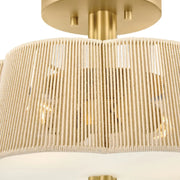 Hinkley 48581 Sasha 2-lt 14" LED Semi-Flush Mount