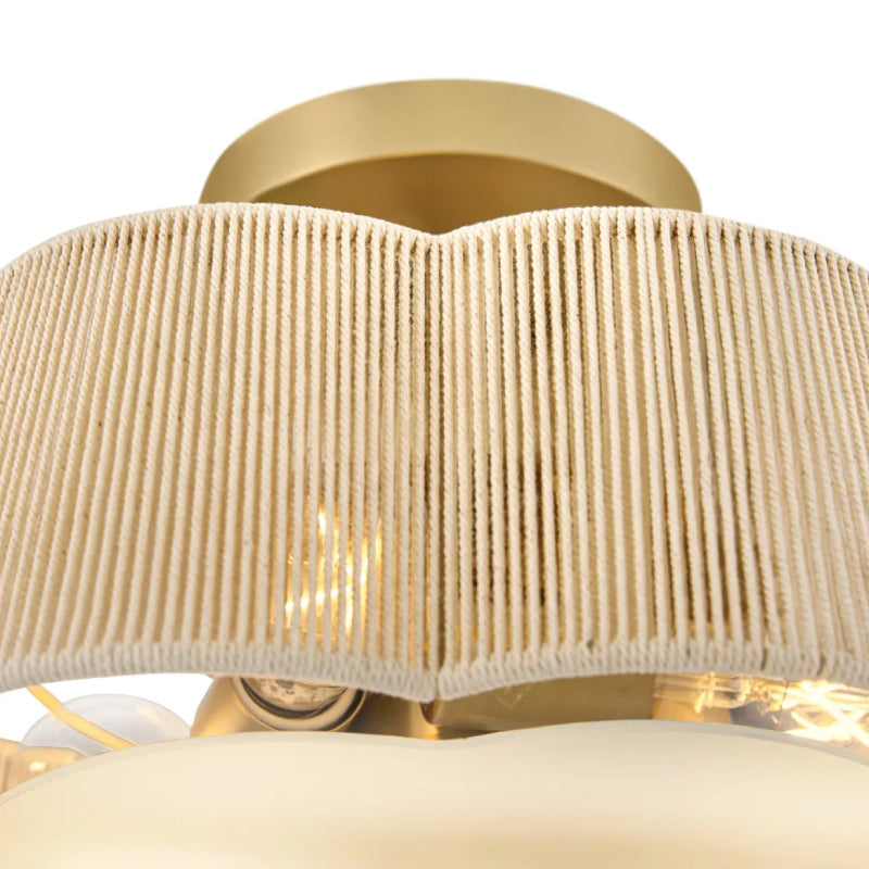 Hinkley 48583 Sasha 4-lt 18" LED Semi-Flush Mount