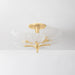 Corbett 486-29 Kamal 8-lt 29" Semi Flush