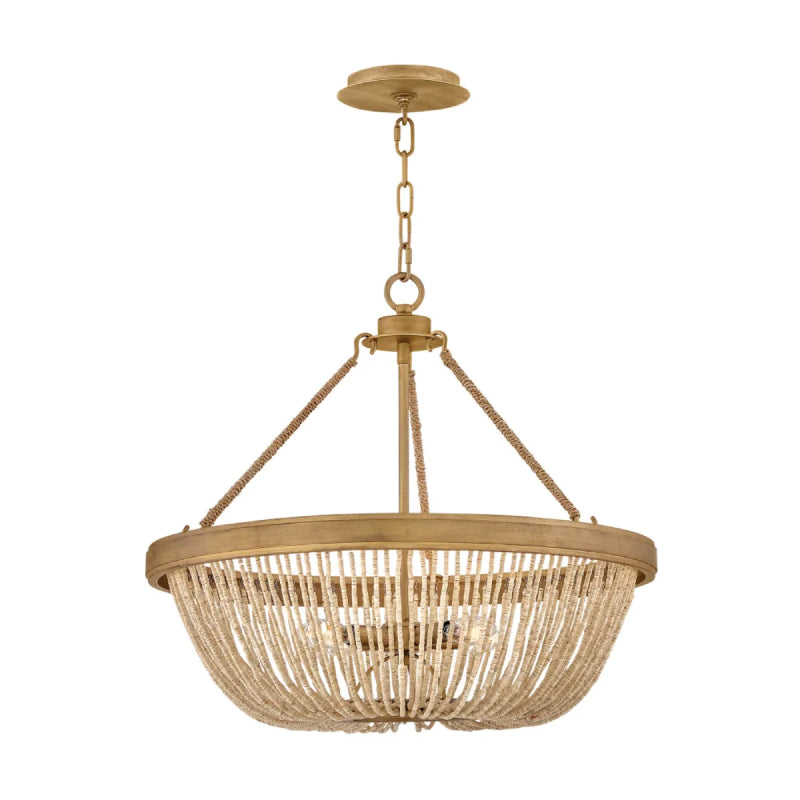 Hinkley 48614 Tula 4-lt 24" LED Chandelier