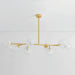 Corbett 488-08 Glasgow 8-lt 60" Linear Pendant