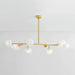 Corbett 488-08 Glasgow 8-lt 60" Linear Pendant