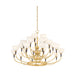 Corbett 489-38 Brahma 25-lt 38" LED Chandelier