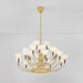 Corbett 489-38 Brahma 25-lt 38" LED Chandelier