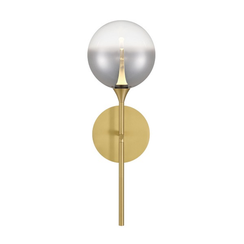 Eurofase 48910 Iissa 1-lt 19" Tall LED Wall Sconce - Gold/Smoke