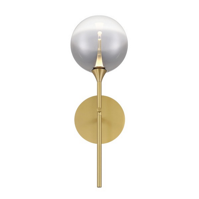 Eurofase 48910 Iissa 1-lt 19" Tall LED Wall Sconce - Gold/Smoke