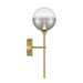 Eurofase 48910 Iissa 1-lt 19" Tall LED Wall Sconce - Gold/Smoke