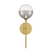Eurofase 48910 Iissa 1-lt 19" Tall LED Wall Sconce - Gold/Smoke