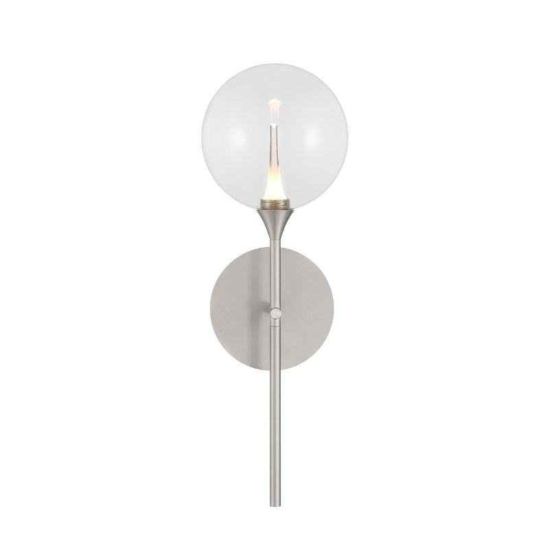 Eurofase 48911 Iissa 1-lt 19" Tall LED Wall Sconce - Clear Glass