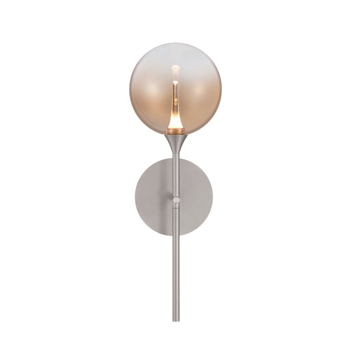 Eurofase 48911 Iissa 1-lt 19" Tall LED Wall Sconce - Amber Glass