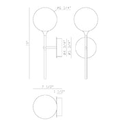 Eurofase 48912 Iissa 1-lt 19" Tall LED Wall Sconce