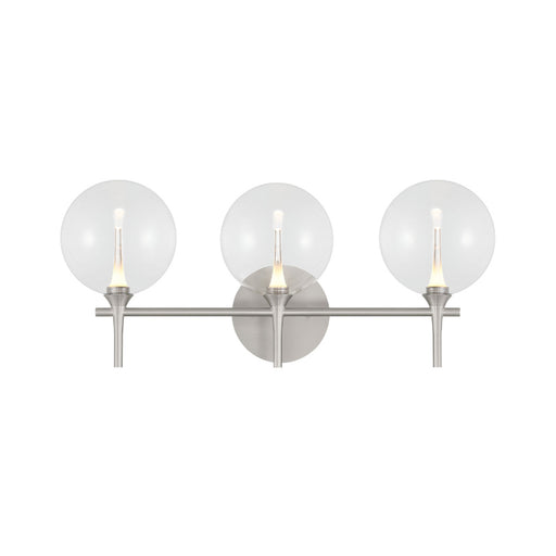 Eurofase 48914 Iissa 3-lt 24" LED Vanity Light - Clear Glass