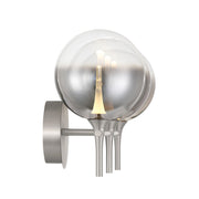 Eurofase 48914 Iissa 3-lt 24" LED Vanity Light - Smoke Glass