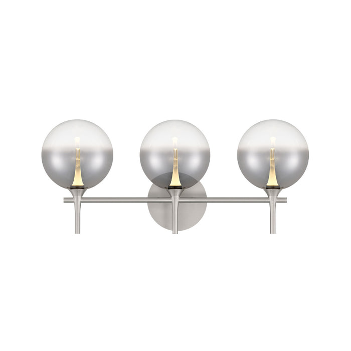 Eurofase 48914 Iissa 3-lt 24" LED Vanity Light - Smoke Glass