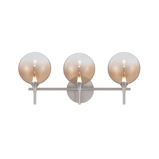 Eurofase 48914 Iissa 3-lt 24" LED Vanity Light - Amber Glass