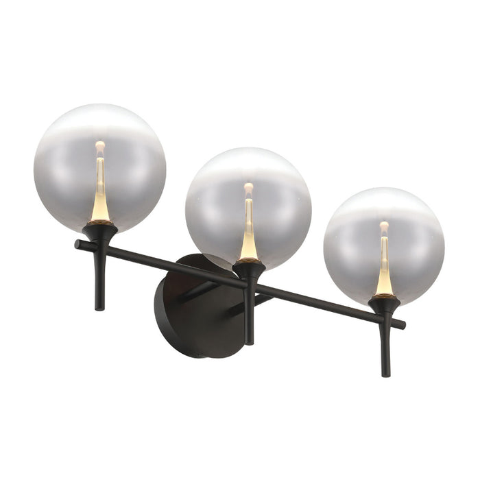 Eurofase 48915 Iissa 3-lt 24" LED Vanity Light - Smoke Glass