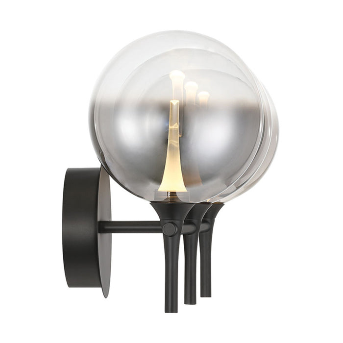 Eurofase 48915 Iissa 3-lt 24" LED Vanity Light - Smoke Glass