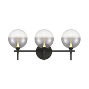 Eurofase 48915 Iissa 3-lt 24" LED Vanity Light - Smoke Glass