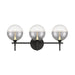 Eurofase 48915 Iissa 3-lt 24" LED Vanity Light - Smoke Glass