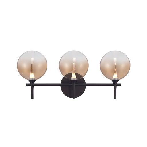 Eurofase 48915 Iissa 3-lt 24" LED Vanity Light - Amber Glass