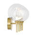 Eurofase 48916 Iissa 4-lt 30" LED Vanity Light - Clear Glass
