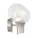 Eurofase 48917 Iissa 4-lt 30" LED Vanity Light - Clear Glass