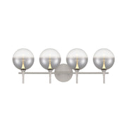 Eurofase 48917 Iissa 4-lt 30" LED Vanity Light - Smoke Glass