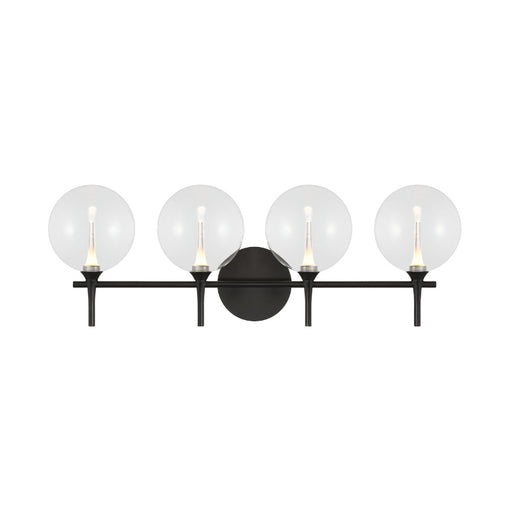 Eurofase 48918 Iissa 4-lt 30" LED Vanity Light - Clear Glass