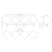 Eurofase 48918 Iissa 4-lt 30" LED Vanity Light