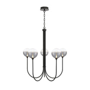 Eurofase 48923 Iissa 5-lt 34" LED Chandelier - Smoke Glass