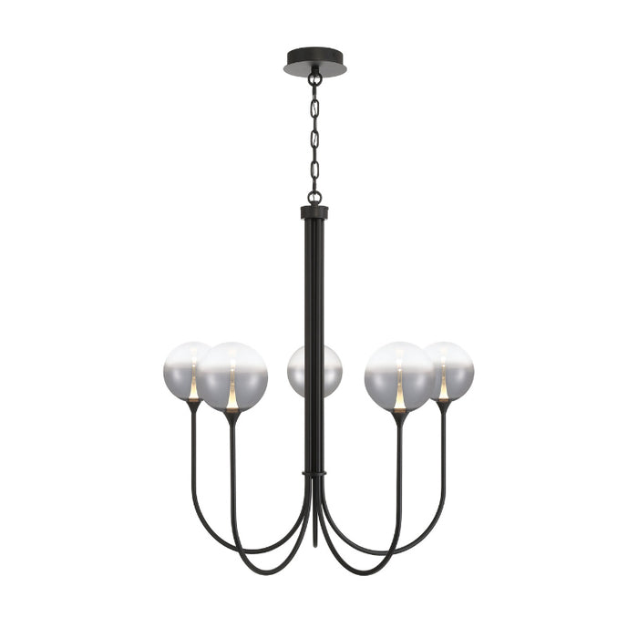 Eurofase 48923 Iissa 5-lt 34" LED Chandelier - Smoke Glass