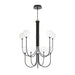 Eurofase 48926 Iissa 10-lt 40" LED Chandelier - Clear Glass