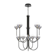 Eurofase 48926 Iissa 10-lt 40" LED Chandelier - Smoke Glass