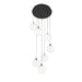 Eurofase 48930 Iissa 7-lt 21" LED Multi Drop Chandelier - Clear Glass