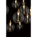 Eurofase 48932 Iissa 10-lt 47" LED Multi Drop Chandelier - Clear Glass