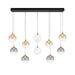 Eurofase 48932 Iissa 10-lt 47" LED Multi Drop Chandelier - Mixed Glass